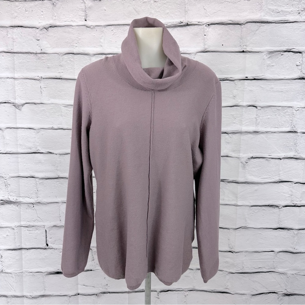 Calvin Klein Jeans Sweater plum long sleeves size Large